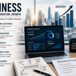 Business strategy and leadership helping companies build competitive advantage and sustainable growth