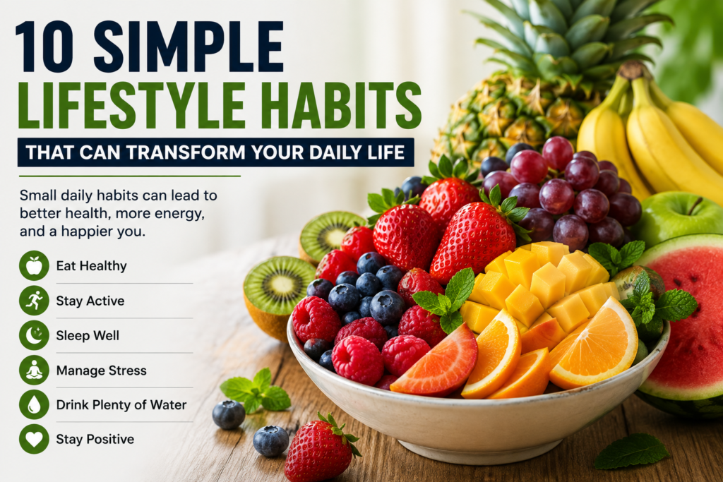 Simple Lifestyle Habits for Better Health and Productivity