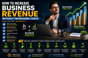 Strategies to increase business revenue without increasing costs