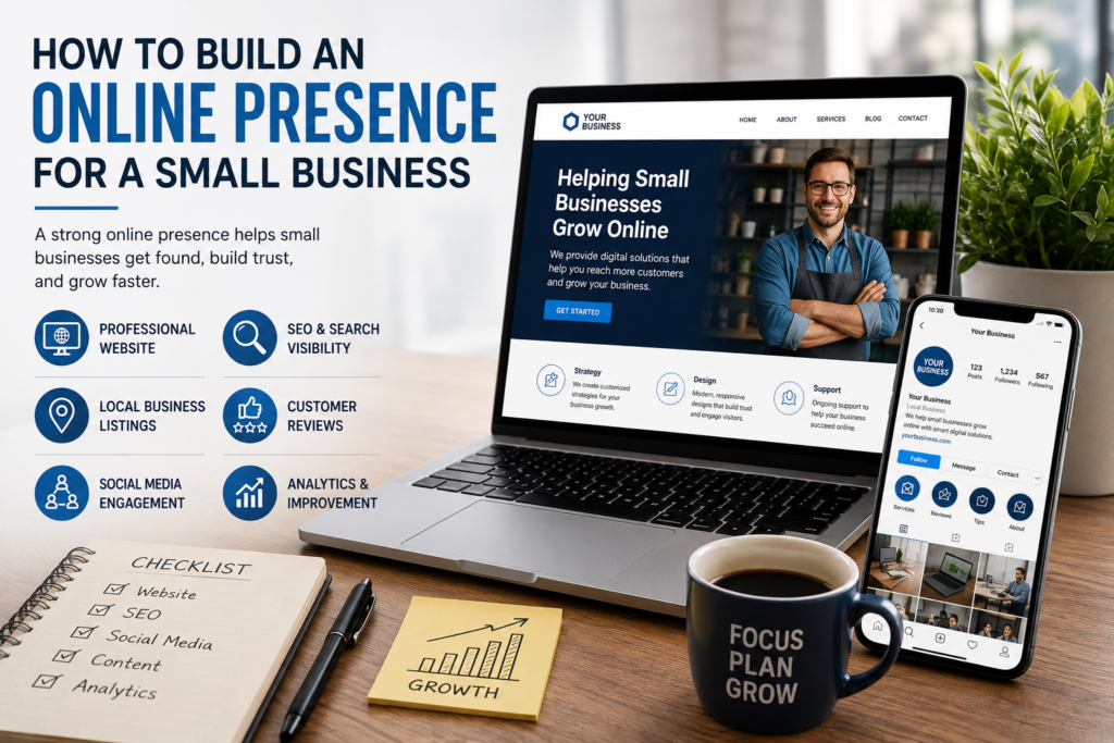 How to Build an Online Presence for a Small Business