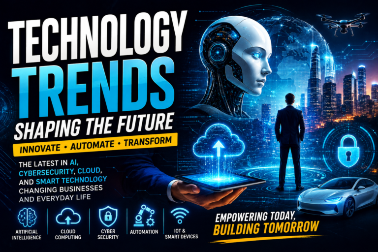 Technology trends 2026, AI, cybersecurity and digital innovation