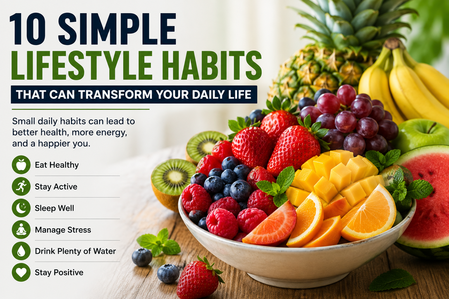 Simple Lifestyle Habits for Better Health and Productivity