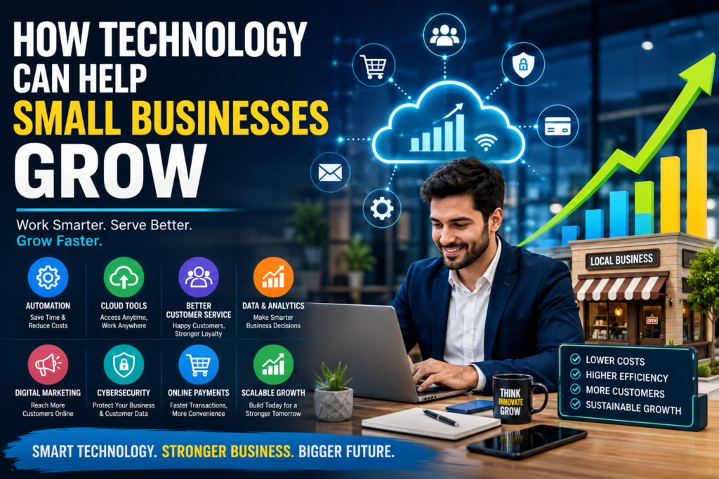 How technology can help small businesses grow