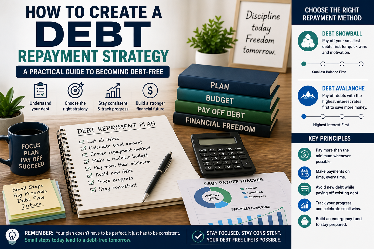 How to create a debt repayment strategy