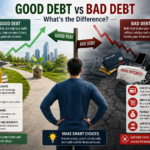 Good debt vs bad debt comparison