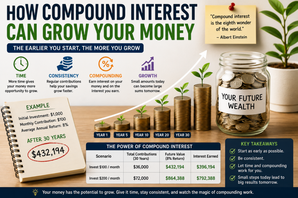 How Compound Interest Can Grow Your Money