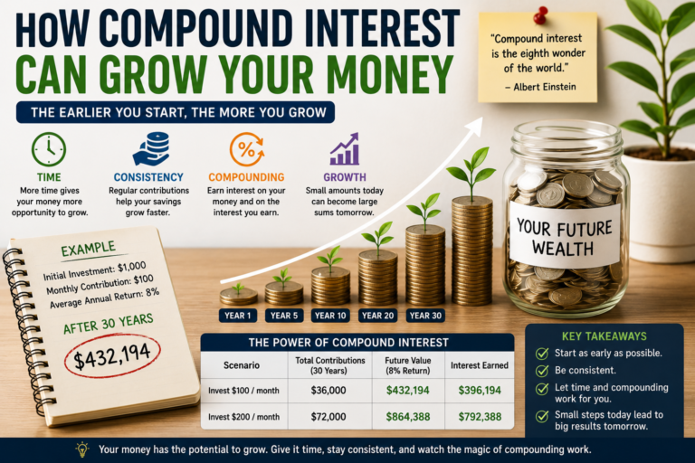 How Compound Interest Can Grow Your Money