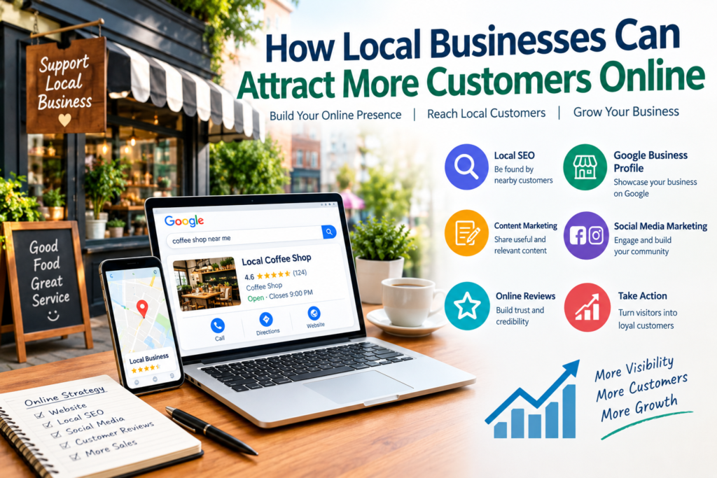 How Local Businesses Can Attract More Customers Online