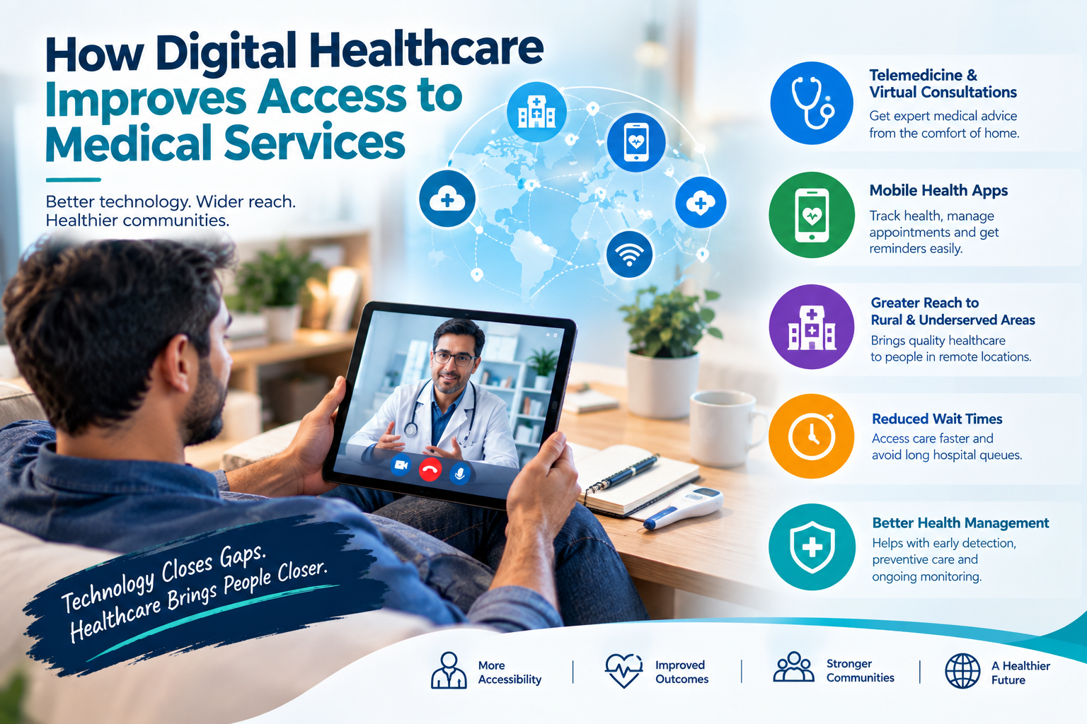 How Digital Healthcare Improves Access to Medical Services