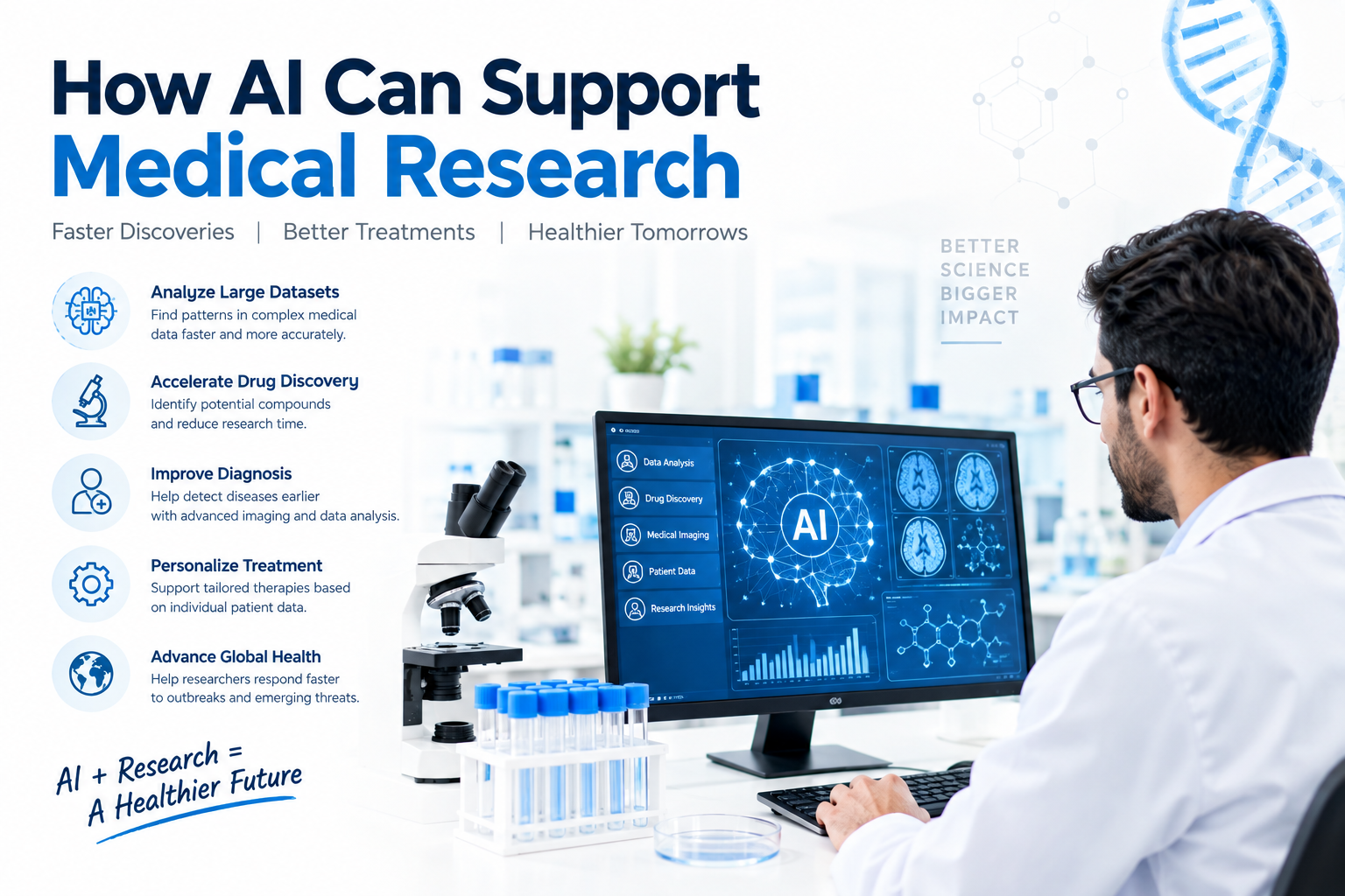 How AI Can Support Medical Research