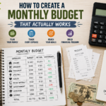 How to Create a Monthly Budget That Actually Works